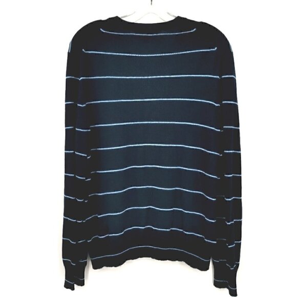 Banana Republic Men's L Silk Cashmere Striped - Picture 8 of 11